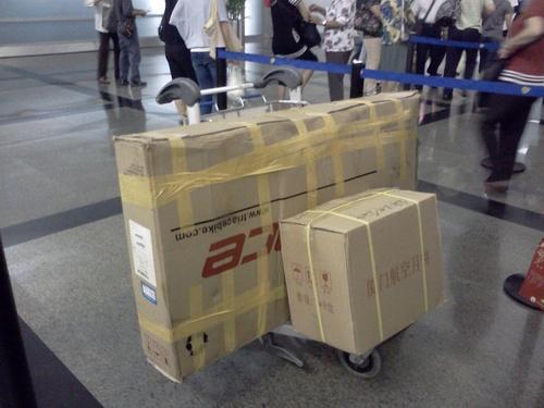 阿克塞工地工具器材打包托运